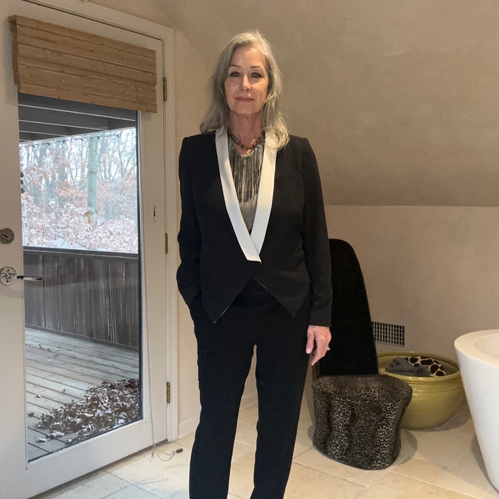 Haute Hippie Two piece tuxedo BNWT